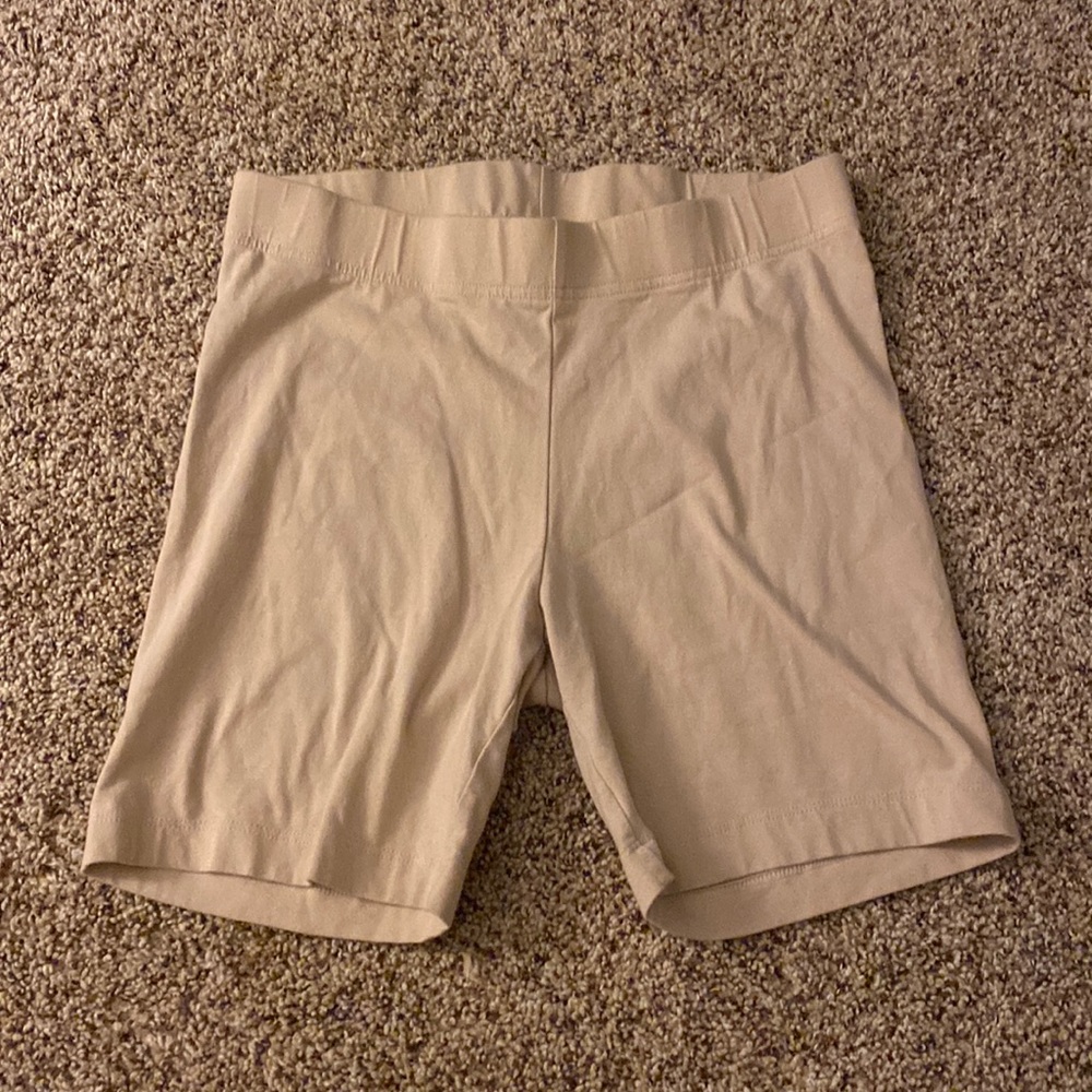 Old navy cream biker shorts